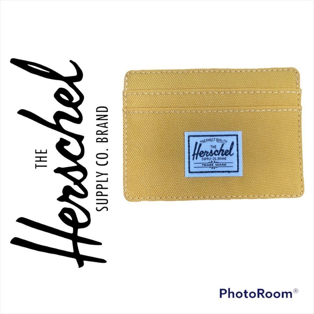 NEW Herschel card case yellow​​​